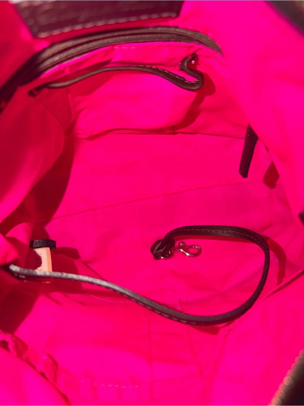 Dooney Bourke Red Shoulder Bag  - Sleek Everyday Crossbody/ Handbag